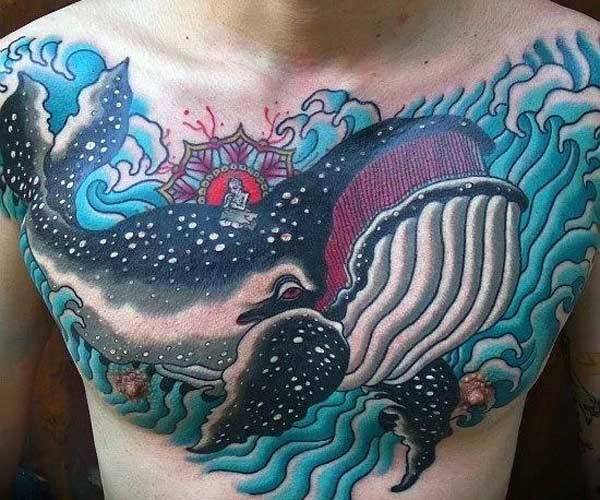 tattoo biển cả độc đáo