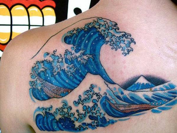 tattoo biển cả đẹp