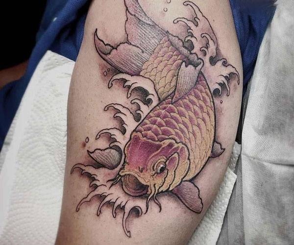 tattoo cá chép ý nghĩa
