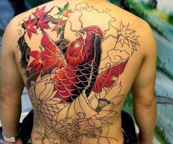 tattoo cá chép đẹp