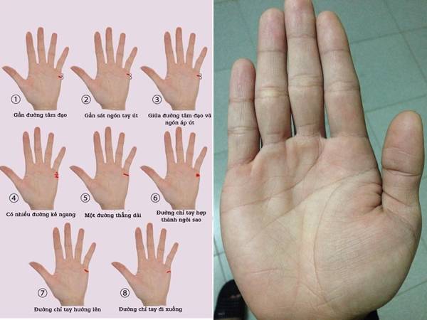 Cách xem đường tình duyên biết trước vận mệnh hôn nhân