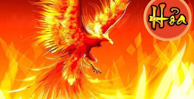 Mệnh Hỏa xăm chữ gì đẹp? 30 hình xăm phong thủy mệnh Hỏa 40 (Hình xăm đại bàng rực lửa oai hùng, khí chất)