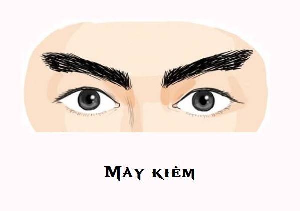 Vận mệnh của người có chân mày tướng quan chuẩn 100% 11 Mày kiếm