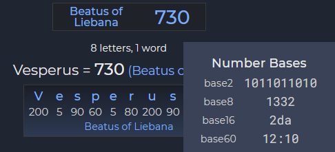 Gematria: "Lịch sử Mật mã" - Các mật mã Latin (III) 76 d41d8cd98f00b204e9800998ecf8427e 906