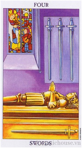 FOUR OF SWORDS