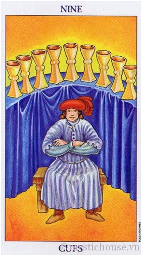 NINE OF CUPS
