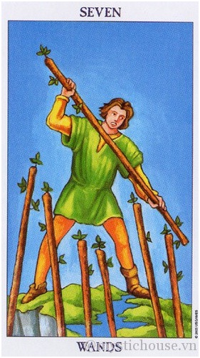 SEVEN OF WANDS