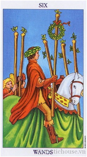 SIX OF WANDS
