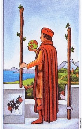 TWO OF WANDS